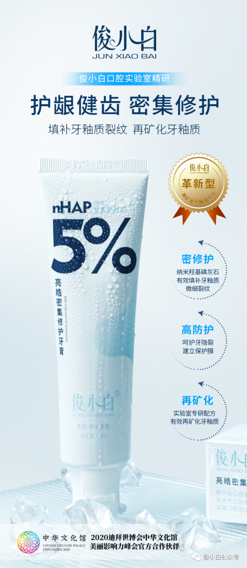 牙釉质修护前沿科技！俊小白与上海交通大学技术转移中心日化行业产学研转化基地达成口腔修护牙膏科研合作