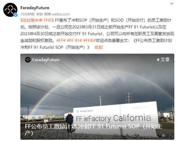FF全球CEO陈雪峰演讲