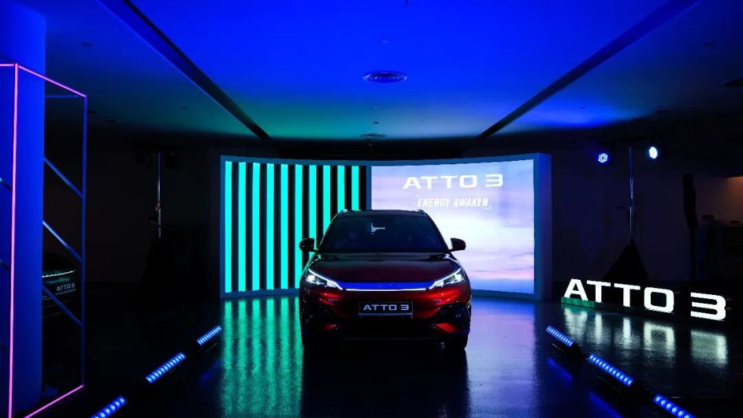比亚迪全新 ATTO 3 在新加坡上市：e 平台 3.0 首款 A 级潮跑 SUV
